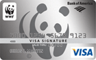 WWF Visa Signature credit card