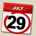 What was July 29, 2011?